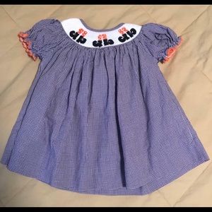 Smock monkey 3 month dress